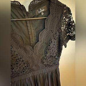 Lulus Black Cocktail Dress